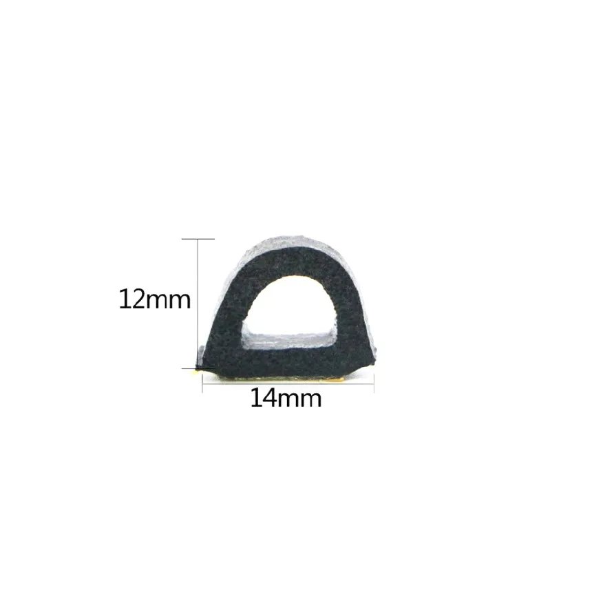 door window frame gap seal strip sponge draft excluder
