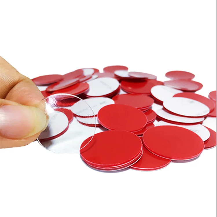 Deson die cut dot square circle tape alternative waterproof adhesive foam double sided transparent very high bonding tape