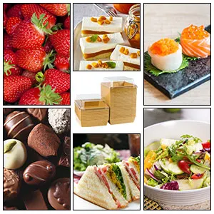 Strength factory customized printing cheese cake carrying box Birthday cake packaging box kraft paper cup paper bowl cake box