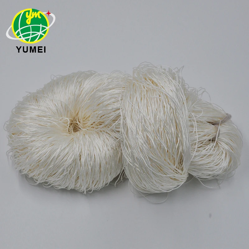 Dyed Viscose Yarn bright rayon filament yarn High Quality with good price for hand knitting carpet and rugs