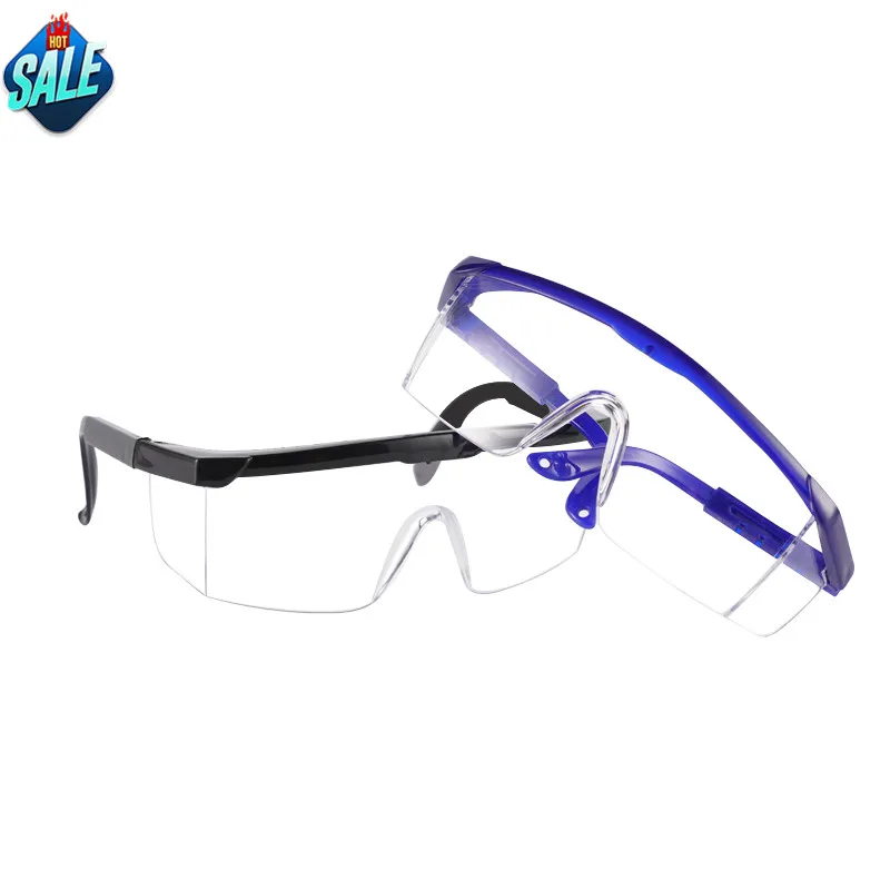 Transparent Industrial Anti Fog Impact Resistant Lab Chemical Safety Goggles