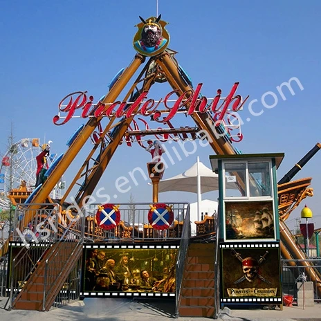 Amusement Park Ride Manufacturers Hot Sale New Design Indoor And Outdoor Pirate Ship Exciting Fair Ride For Sale