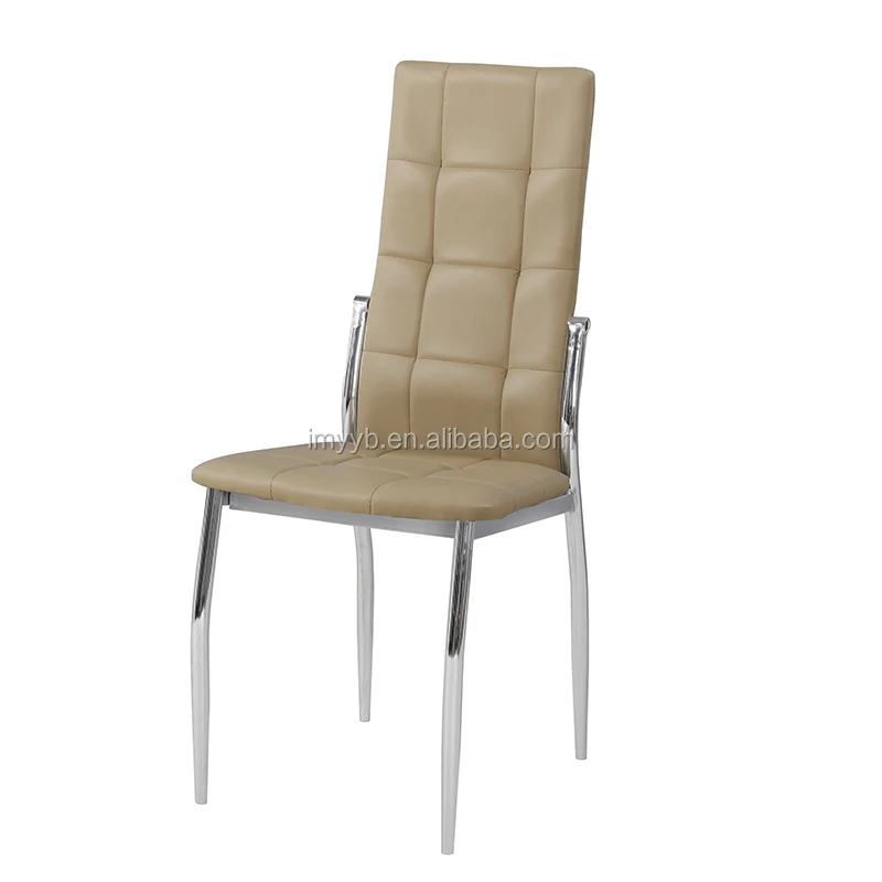 2021 Bazhou City Customized Tempered Glass Top Dining Room Table Set Black PU Metal Legs Dining Table