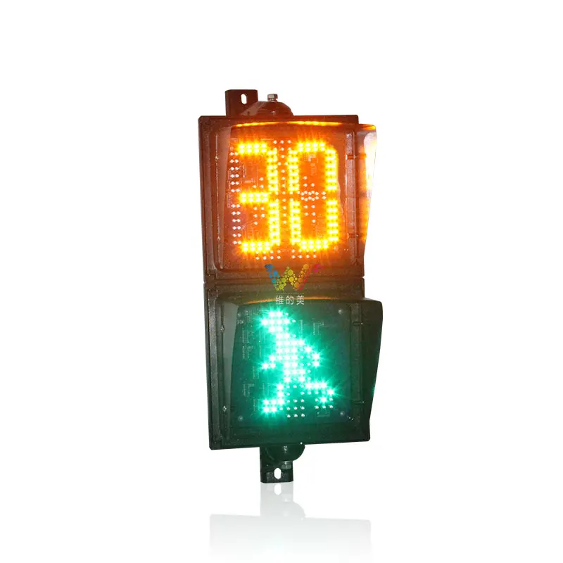 
Countdown Timer 200mm Led Traffic Pedestrian Cross Light 