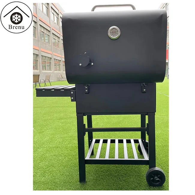 Brenu grate stainless steel hot sale outdoor portable restaurant roast oven big camping cast iron barbecue grill