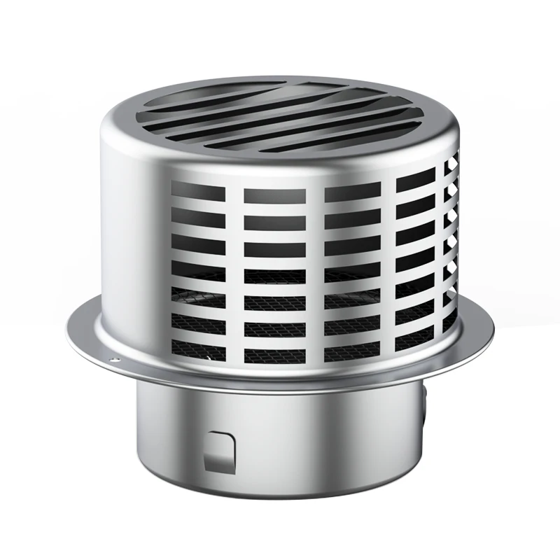 wall kitchen vent exhaust hood cap cover waterproof Stainless steel air vent cap