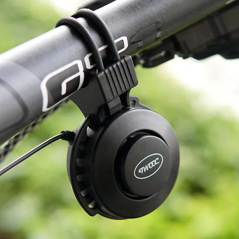 New Update Electric Bike Bell IP65 Waterproof Anti-dust Bicycle Electric Horn With USB Charging Exquisite Bicycle Electric Horn