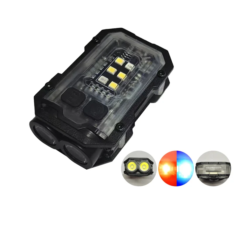 WARSUN G9 Outdoor 550Lm IPX5 Multi-purpose Portable small Sidelight gift multicolor Keychain Mini Rechargeable Flashlight