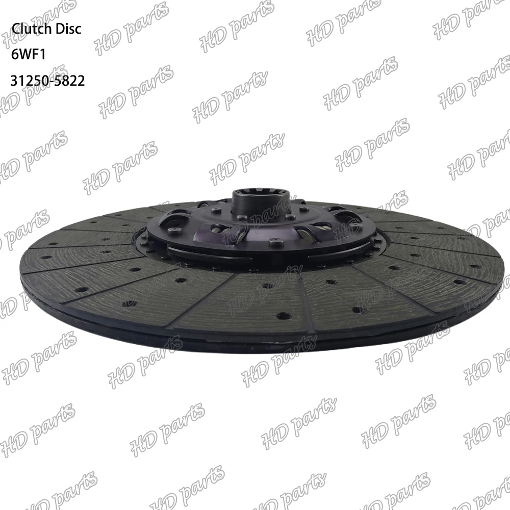 6WF1 Clutch Disc 31250-5822 Suitable For Isuzu Engine Parts