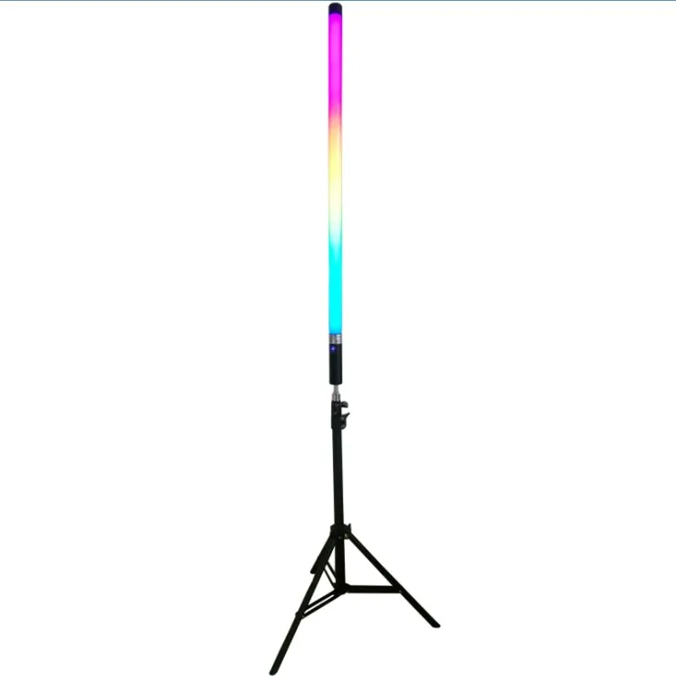 Управление приложениями и батарейным питанием светодиодные лампы RGB для сцены, танцевального клуба, перезаряжаемого и группового управления (без штатива)