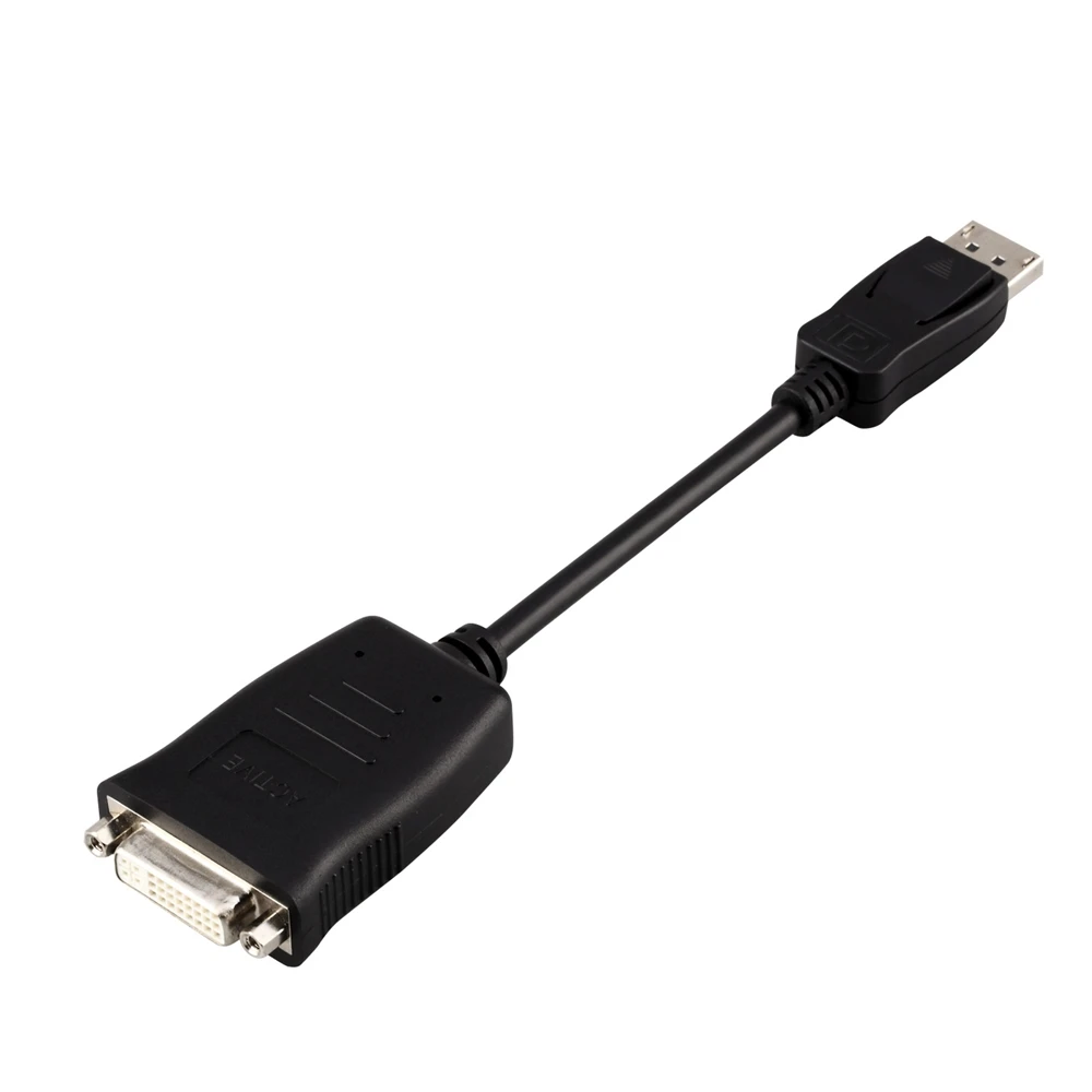 Высококачественный активный кабель 1080P 4K x 2K Displayport DP к DVI адаптер медный провод штекер-гнездо для ноутбука