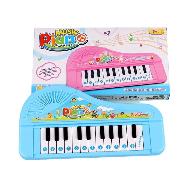 China Manufacturer Educational Small Baby Musical Instrument Battery Operated Plastic Toy Piano