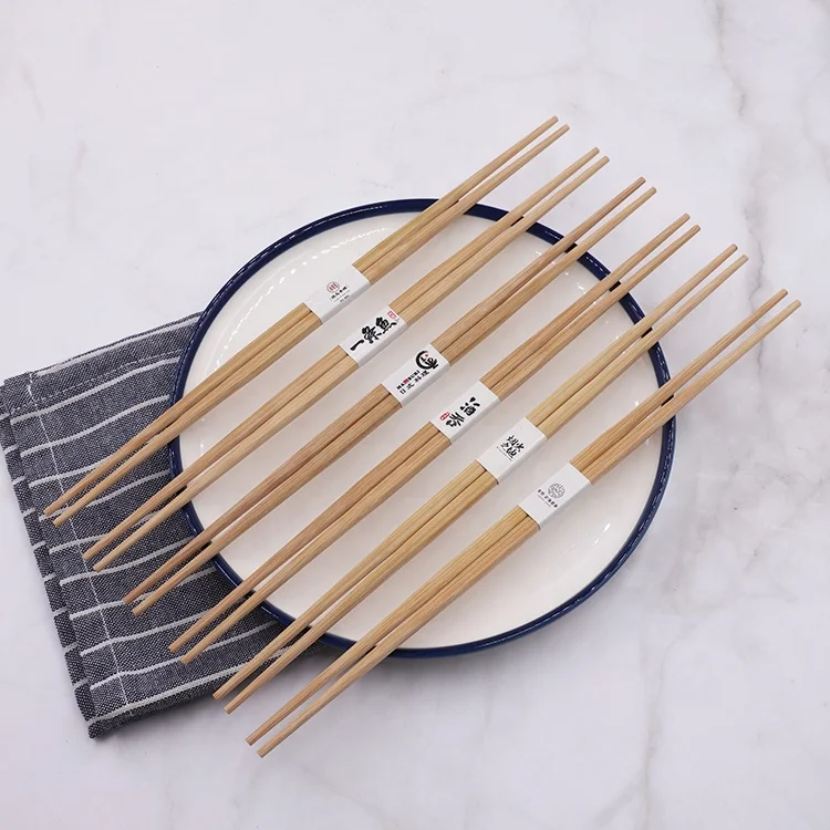 Premium Popular Printing Disposable Bamboo Chopsticks For Cooking Sushi Noodle Rice