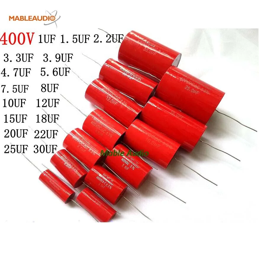400V 2.2uFaudio capacitors polypropylene mkp 2.2uf - 400 v - +/- 3%