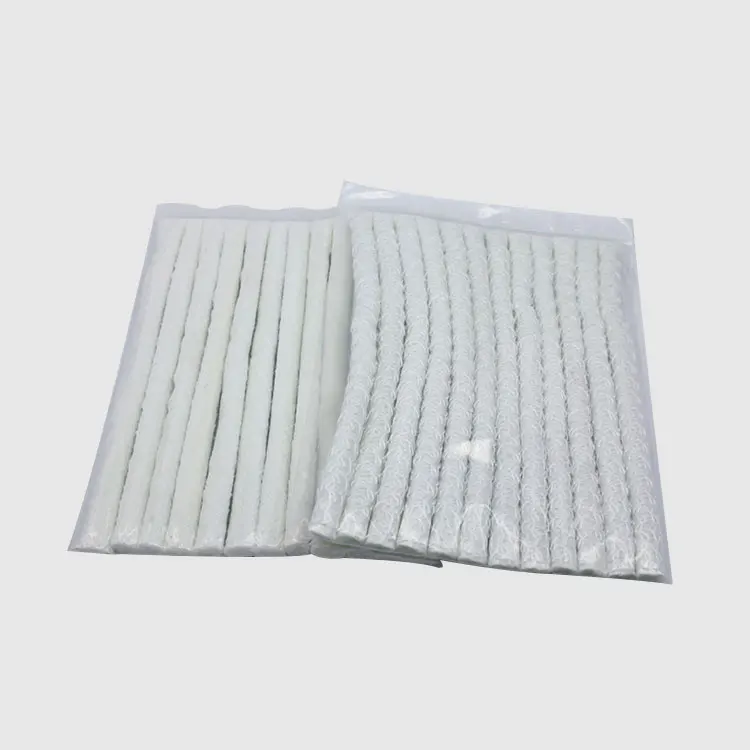 
High quality heat resistance construction fiberglass wicks oil lamp wicks 