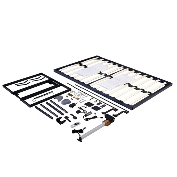 WINSTAR Modern Hidden Bed Wall Saving Space Electric Queen King Size Murphy Folding Wall Beds