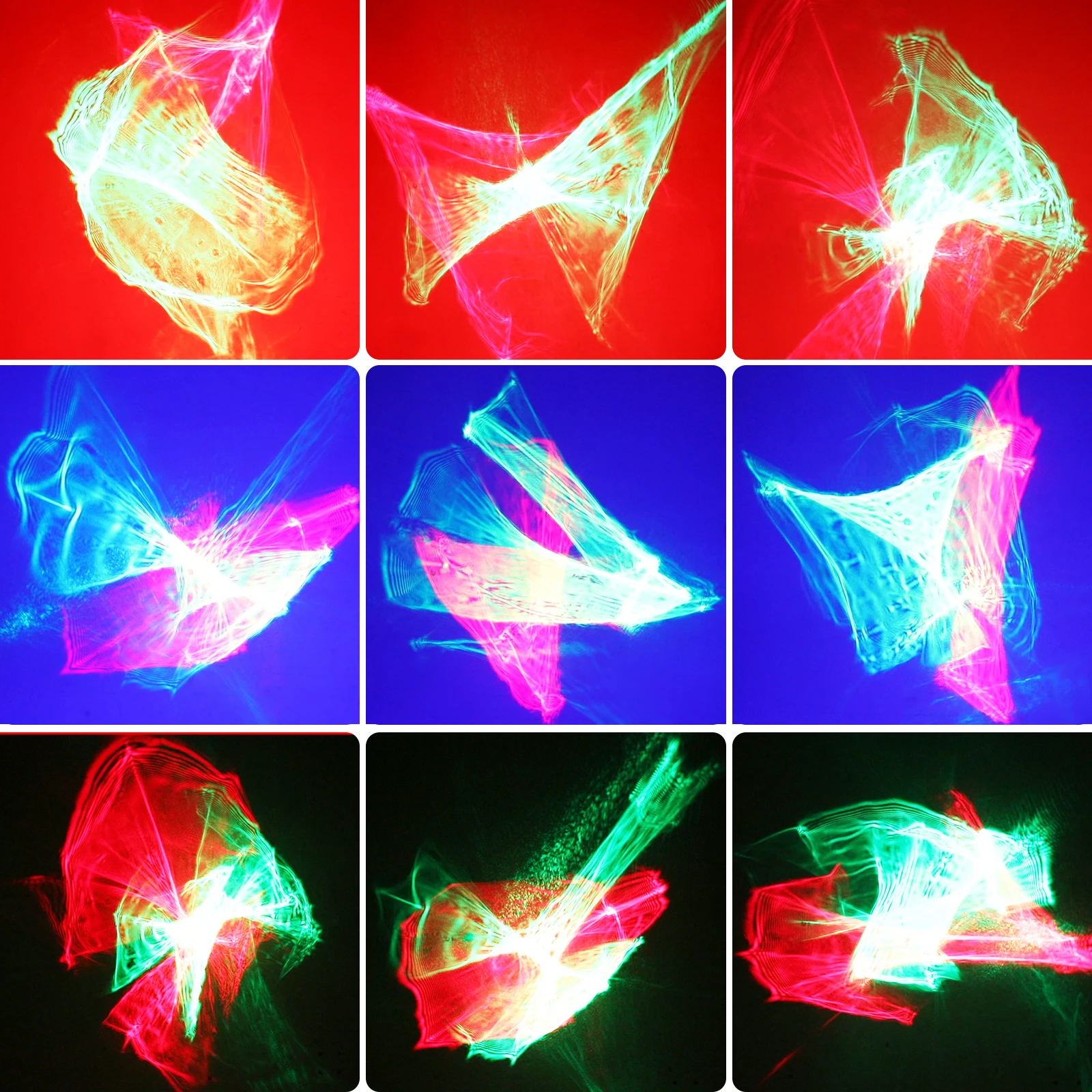 New DJ Dream laser lights beam projector LED Strobe RGB Sound activated stage light super sky party lamp for Bar