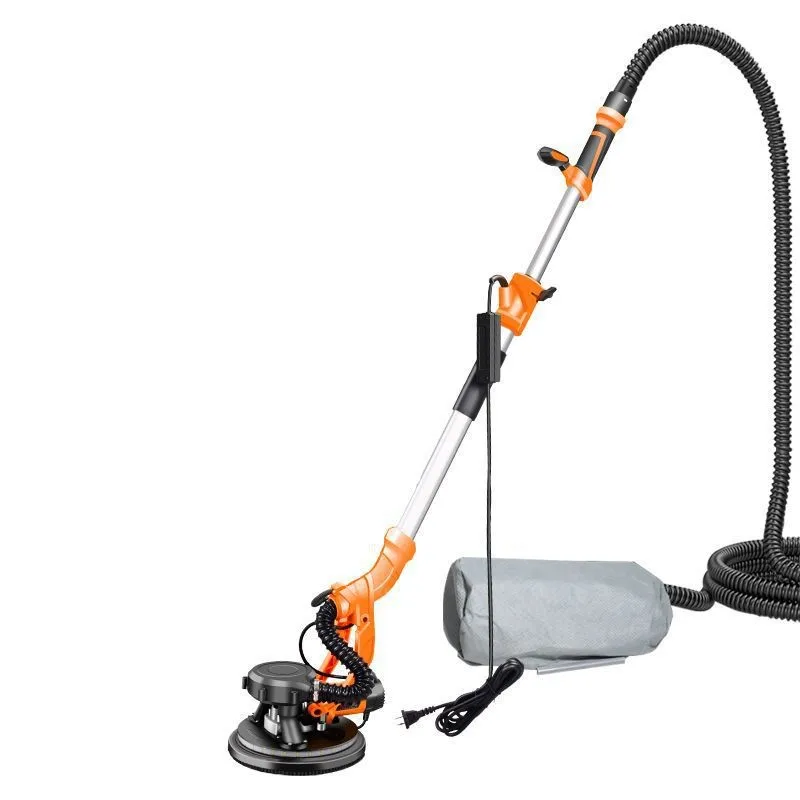 drywall sander 850W electric drywall sander machine with LED light long hand
