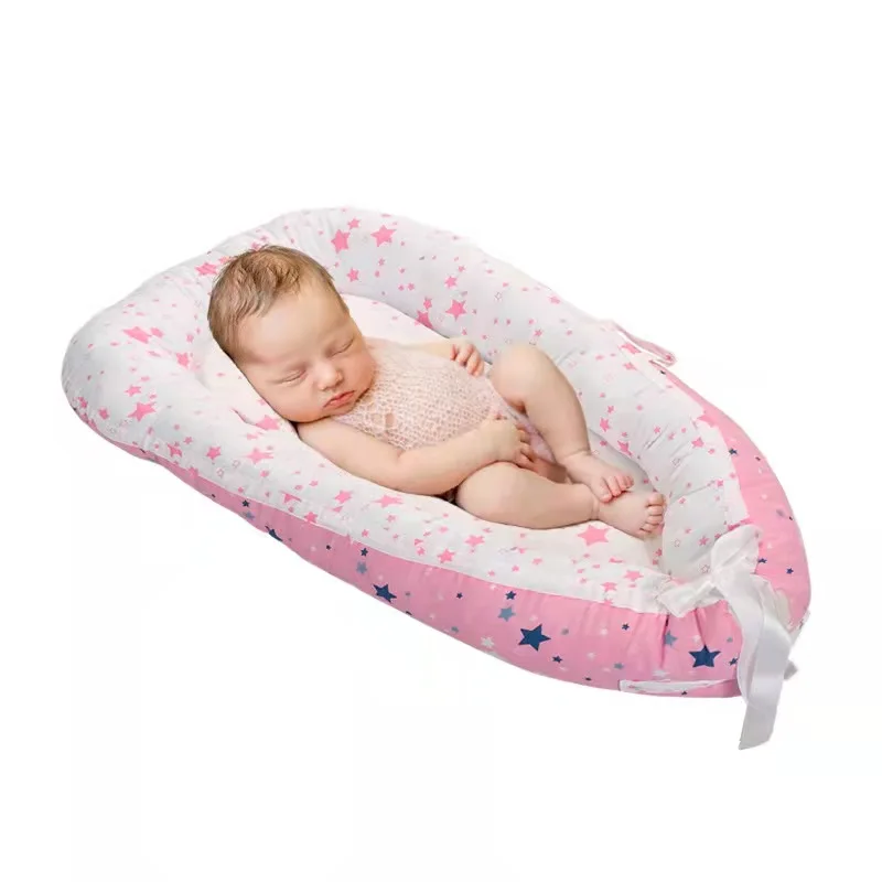 Natucare BSCI unicorn woven baby nest bedding woodland nesting babies