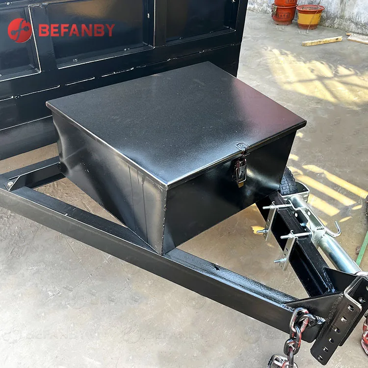 Hot Sale 5 Ton With Legs Tandem Axle Hydraulic Dump/Car/Tipper Trailer