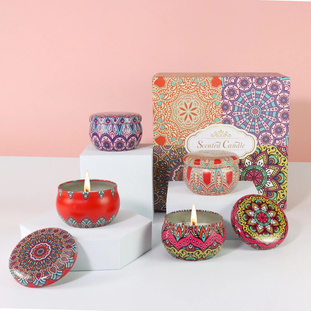 No Minimum Scented Candle Bulk  Aromatherapy Candle For  Home Party Birthday Travel Gift Set