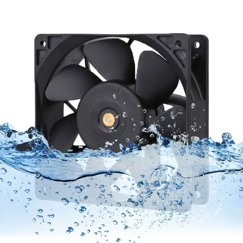 Ventilation Duct Axial Exhaust Fan 120mm Brushless 120x120x25mm 12025 DC 12V 24V Axial Cooling Fan