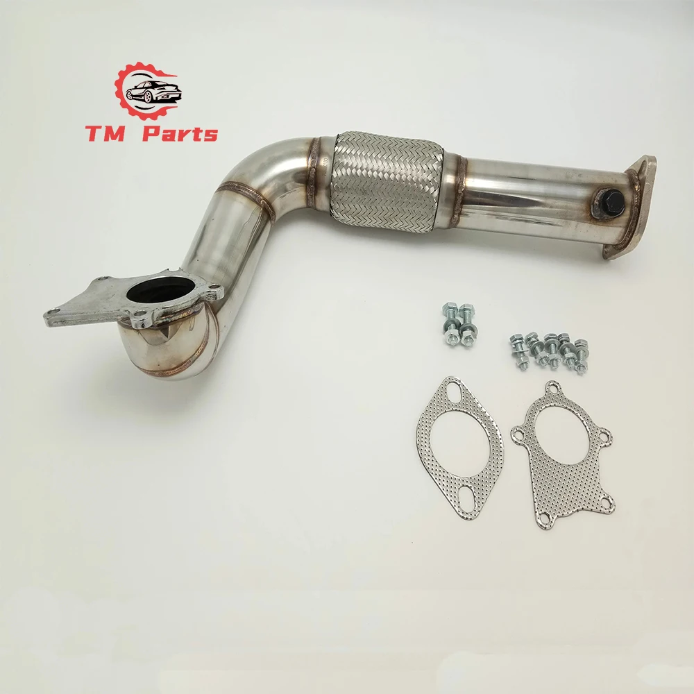 Выпускная труба с турбонаддувом 2 5 дюймов для Honda Civic 92-00 Integra 94-01 B/D Series B16 B18 D16