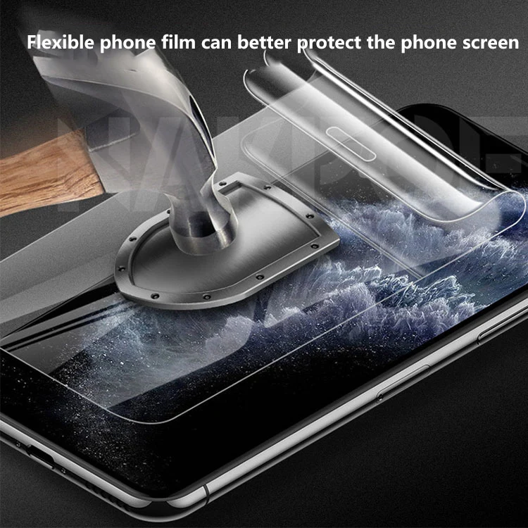 Flexible Glass Invisible Hydrogel Tpu Mobile Phone Protective Screen Protector Film For All Phone Models for iphone 13