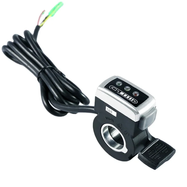 Wuxing 106DX Throttle Accelerator Wuxing Thumb Throttle For Electric Bike Scooter E-bike Spare Part