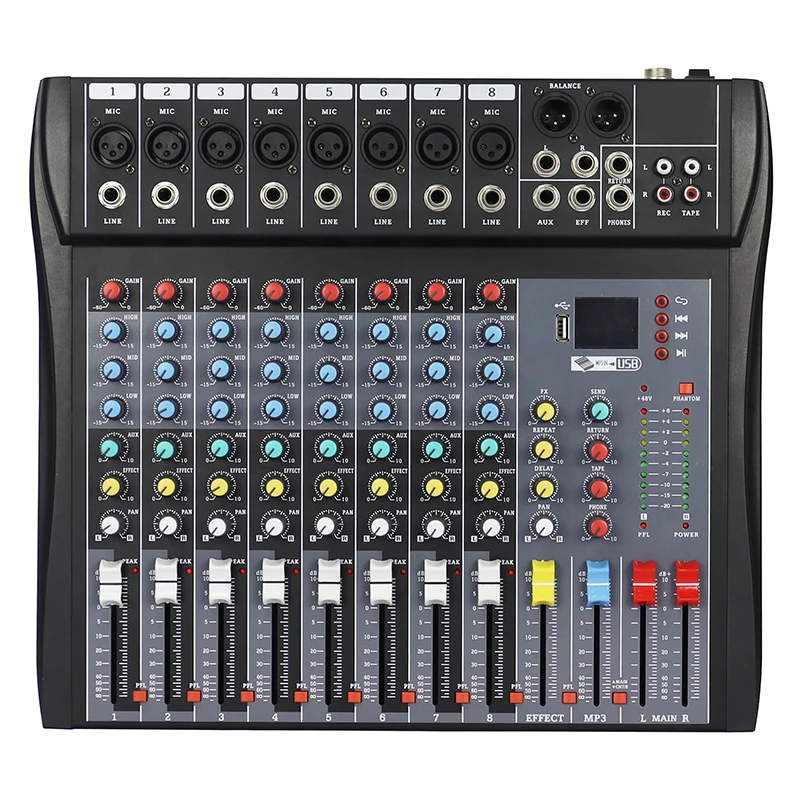 OEM Rotary Digital Da Studio Best Audio Mixer Video Switcher For DJ