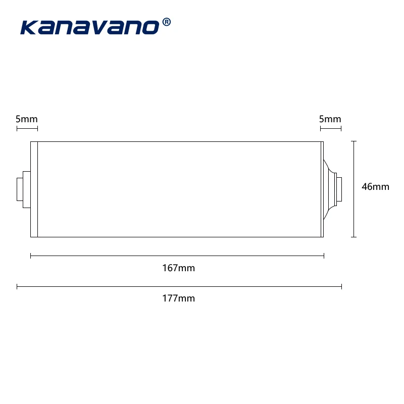High cycle life lifepo4 cylindrical battery 3.2v 22Ah 46160 rechargeable battery cell