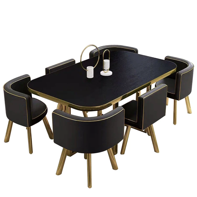 Best Selling Dining Table Set Luxury Modern Dinning Table Set Dining Room Furniture