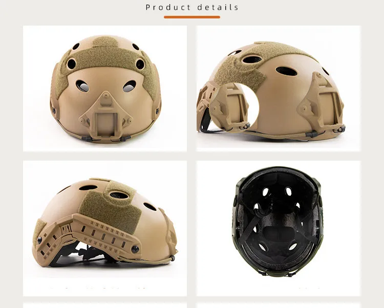 Light Weight Sport Game Protective Tactical FAST Outdoors High Quality Helmet