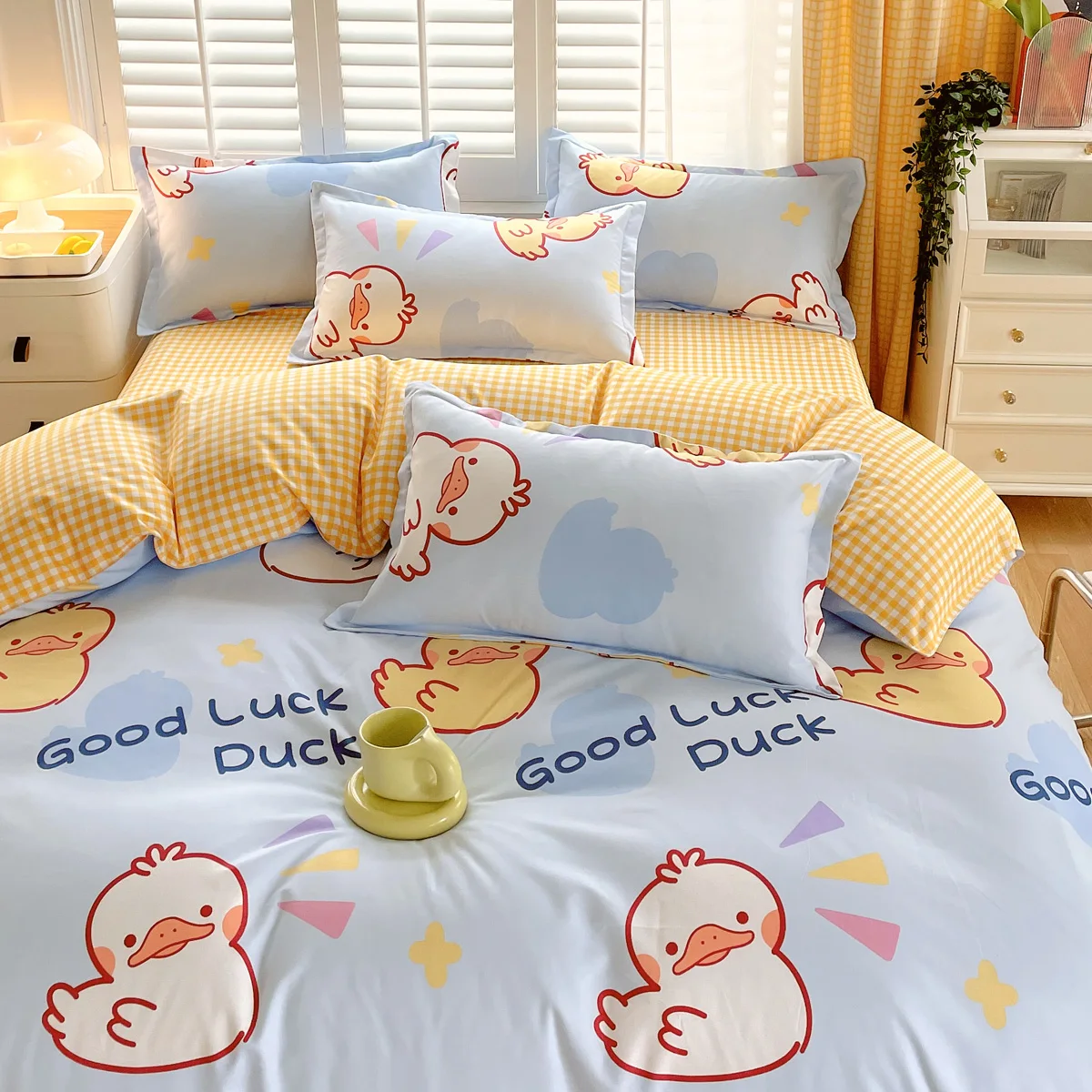 Tradition 100% Polyester Fabric Bed Sheets Wrinkle Free Super Soft Brushed Microfiber Flat Sheet Set For Home Living Room