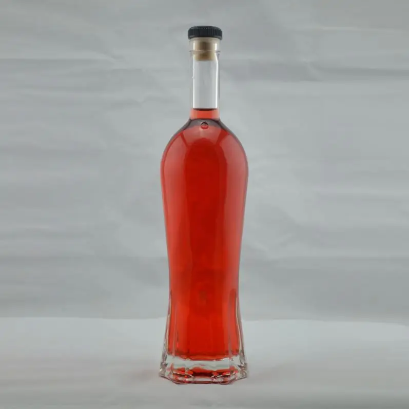 200ml tall Food grade oil bottles empty glass bottle with low price