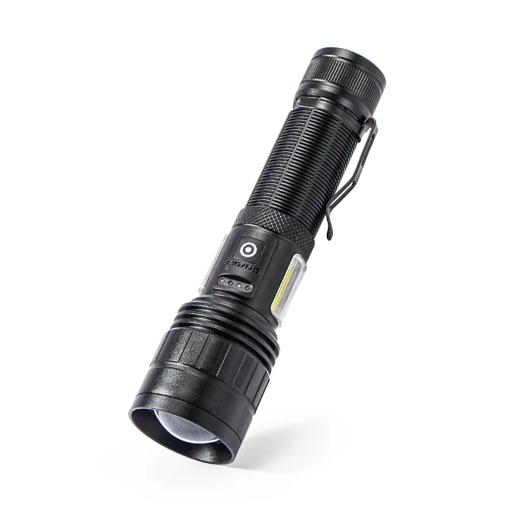 Long Range 1000m Security Beam Distance White Laser flashlight Rechargeable Led COB Torch Light with Magnet