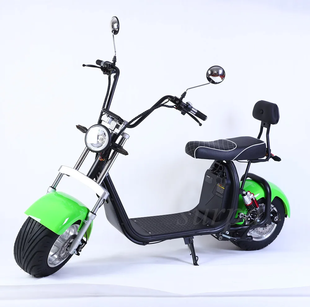 1500w 2000w 60V1 2ah/20ah citycoco большие сиденья двухколесный внедорожный электрический скутер оптовая продажа