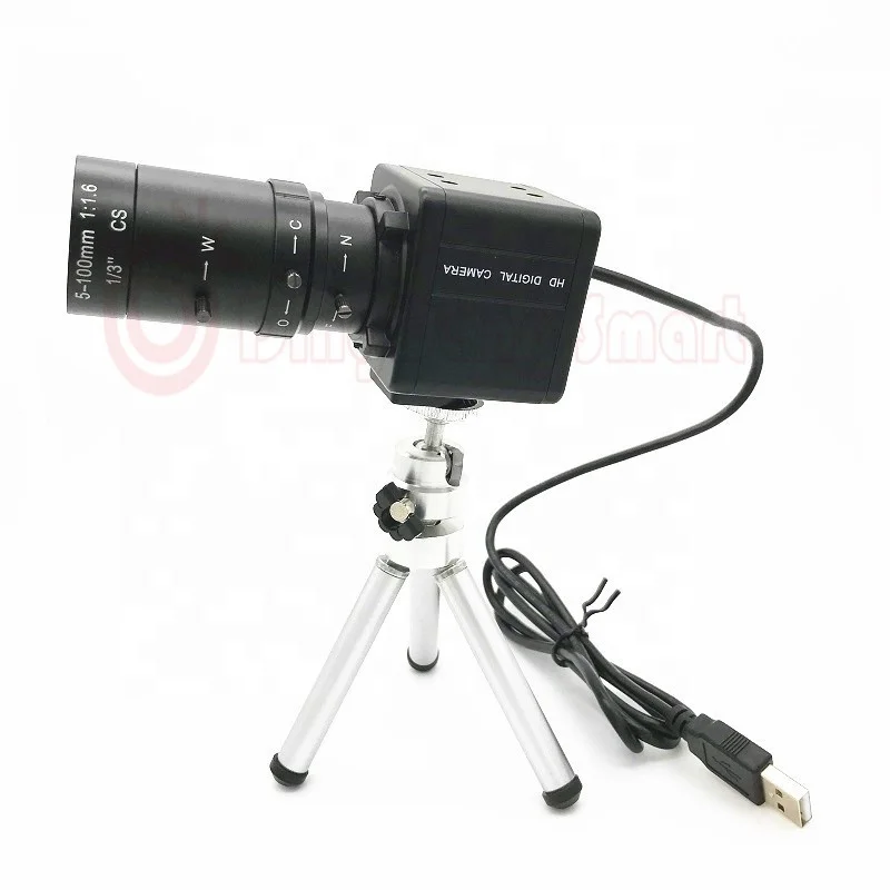 13MP 4K 8MP 5MP 2MP камера 5-100mm CS Mount варифокальный объектив USB 2,0 камера UVC OTG Бесплатный драйвер