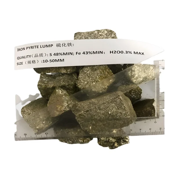 Sell High Quality Pyrite/ferro Sulphur/fes2 Lumps