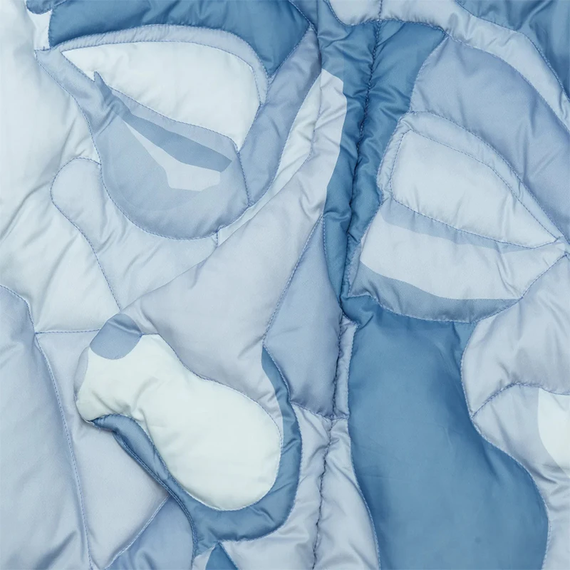 DIZNEW Newly launched  down patchwork streetwear jacket with hoodie luxury brand jacket waterproof  famous for men