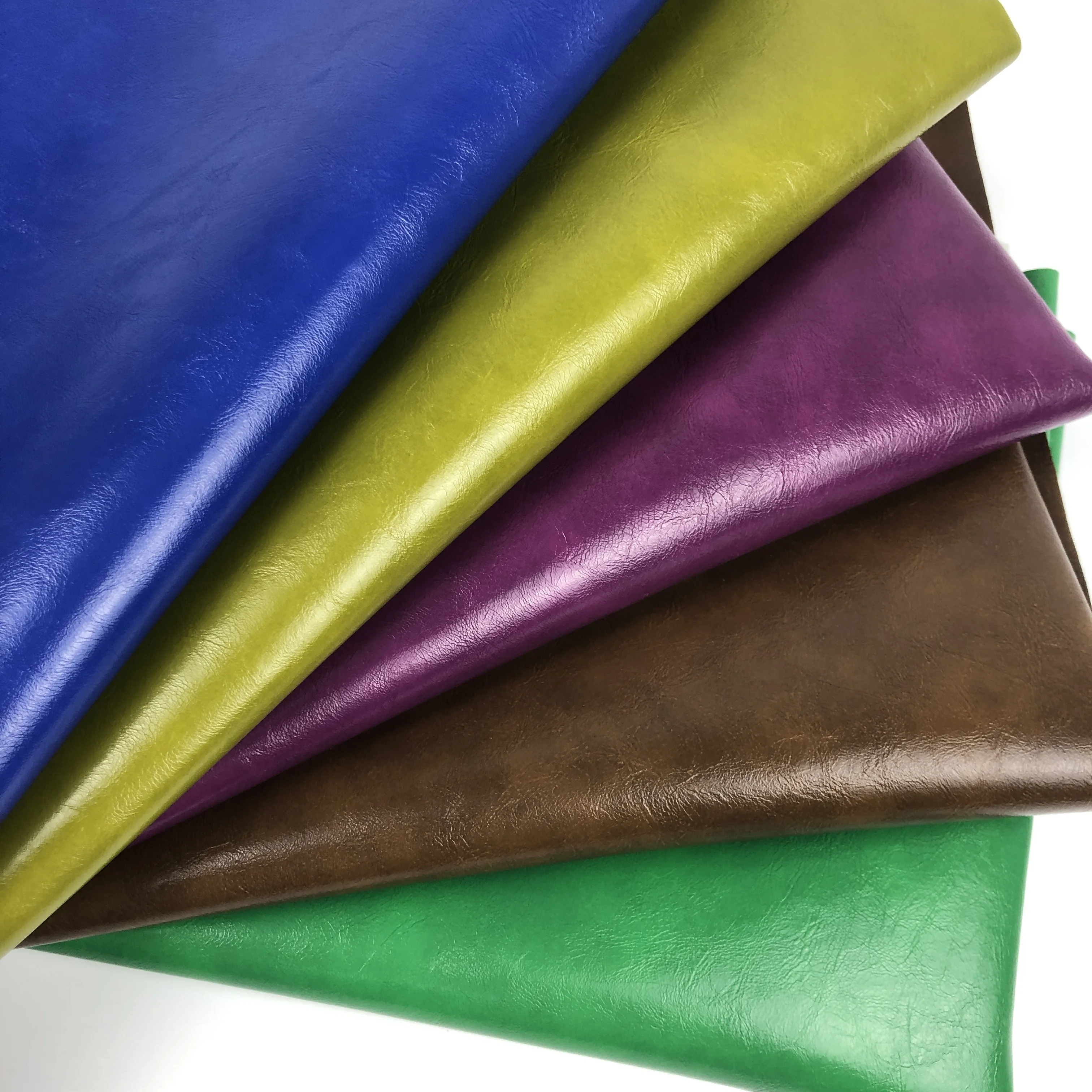 oily surface PVC leather cloth artificial PVC sticker leather for sofa for shoe, sofa, cover and decoration waterproof anti-mild