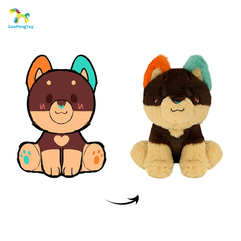 professional factory low MOQ customized cute plush toys anime plush pillow customization