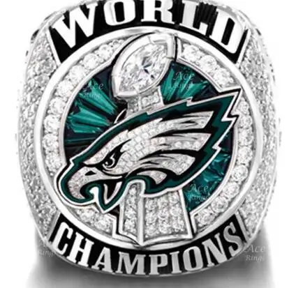 2017 2018 NFL Филадельфия Eagles Чемпионат НФЛ Кольца футбольные кольца