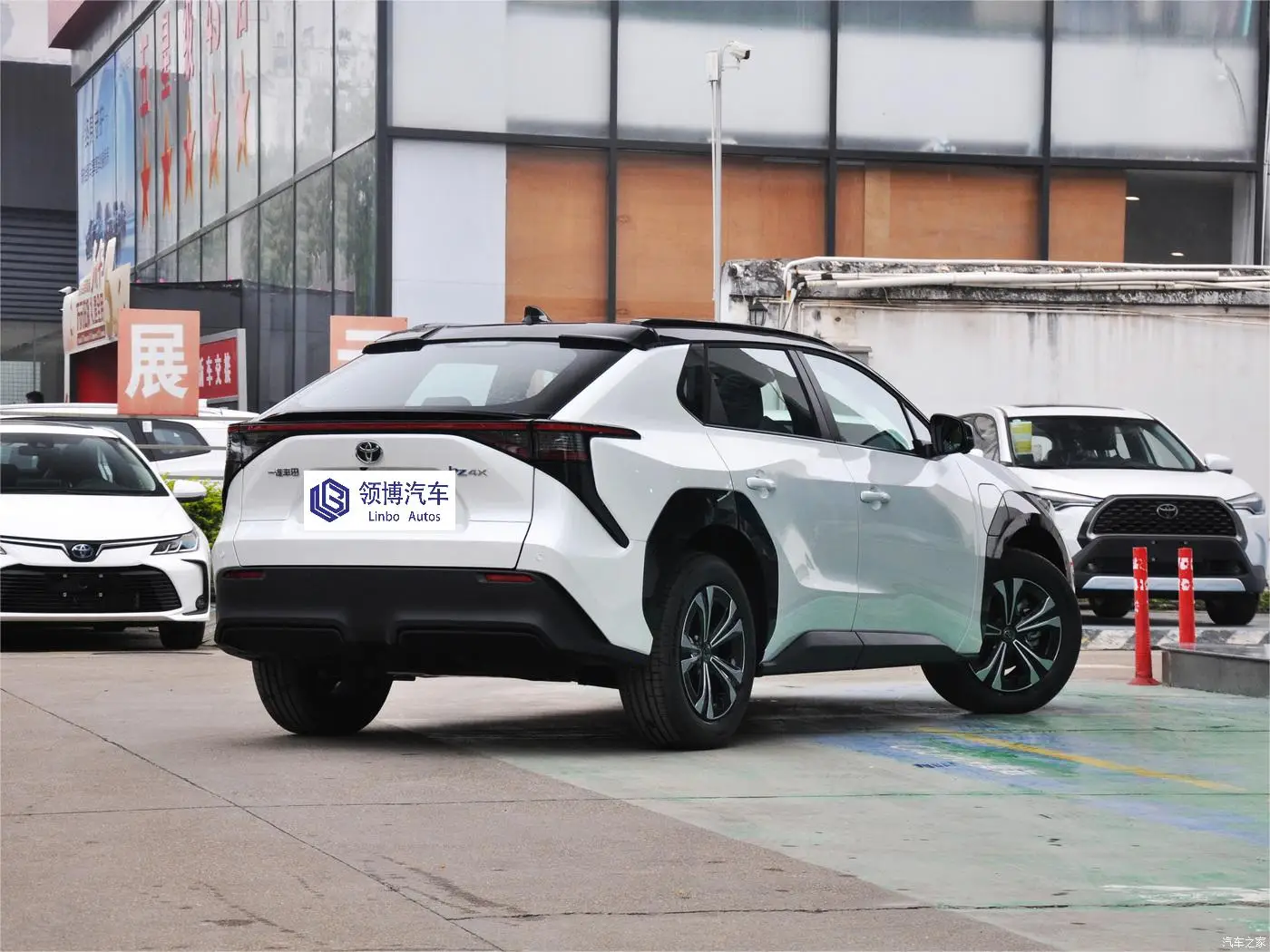 YK MOTORS Used car sale 2023 Toyota BZ4X PRO EV Car 4 Wheel Long Endurance 615KM New electric passenger vehicles