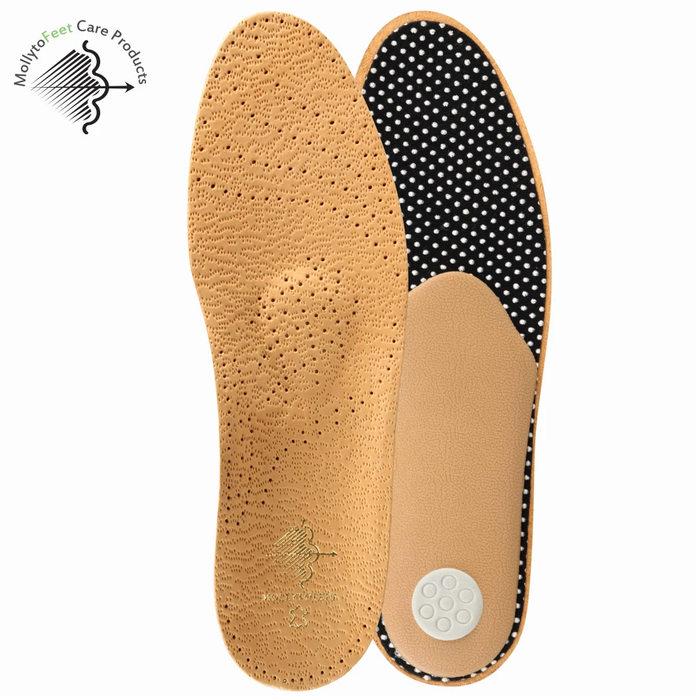 
best selling natural leather arch insole , orthopedic insole for man 