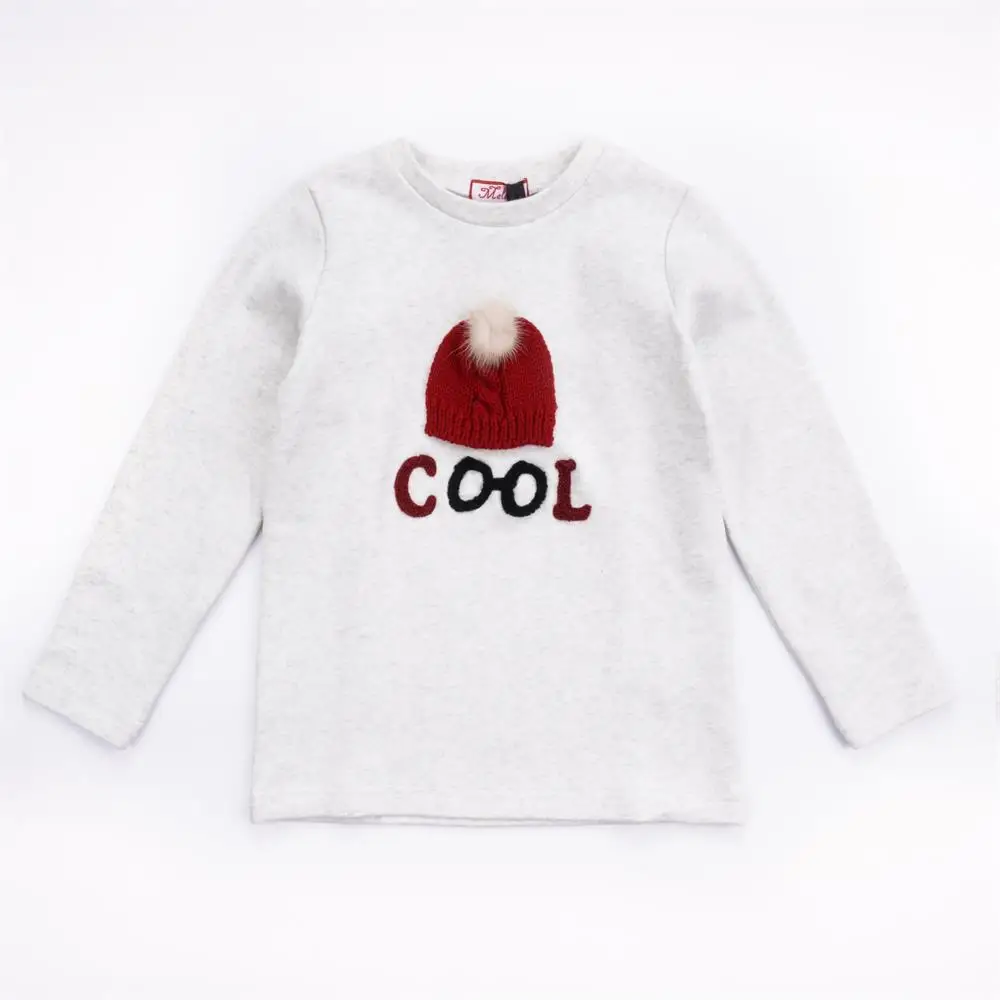 
2020 hot sales factory direct wholesales pink girls pullover sweatshirts girl clothes 6-12 years fall clothing 