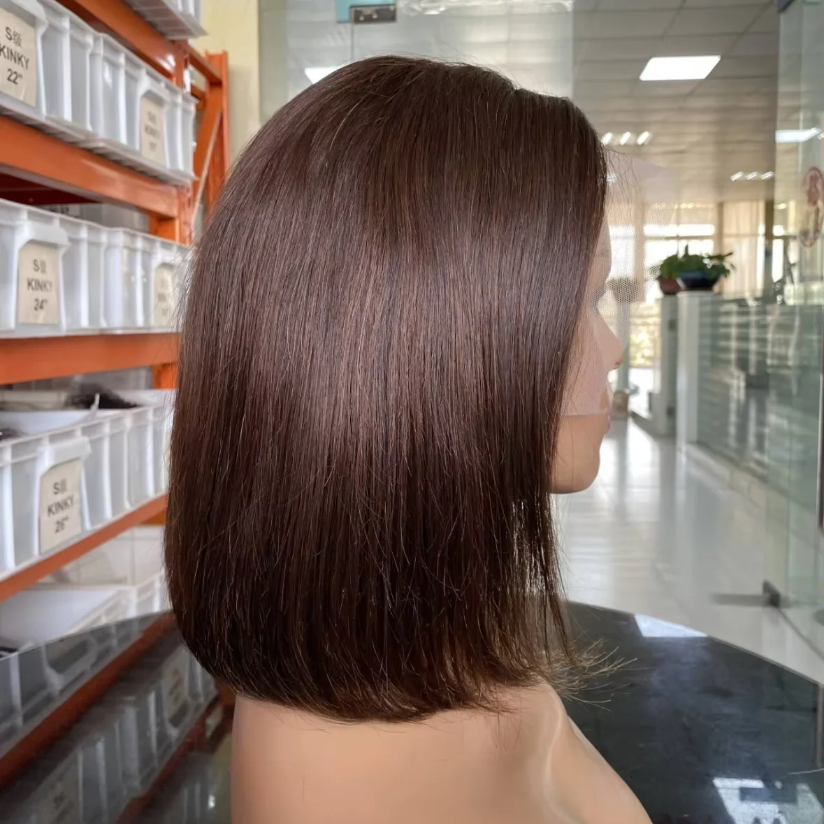 Bone Straight Short Bob Wigs Human Hair Lace Front Wigs For Women Ombre Color Brazilian Full Hd Lace Frontal Wigs Human Hair