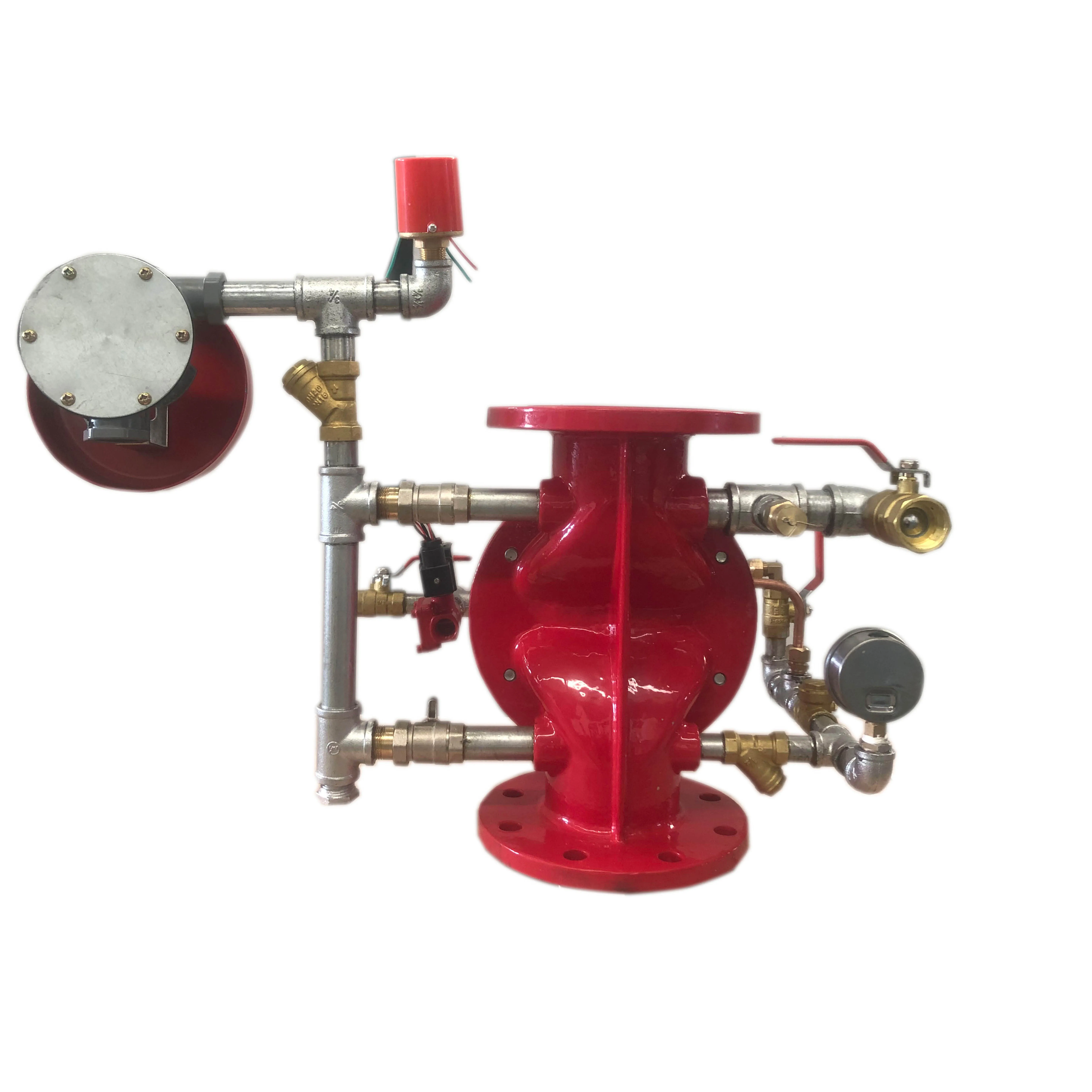 High Quality High Pressure Firefighting Equipment Deluge Fire Alarm Valve