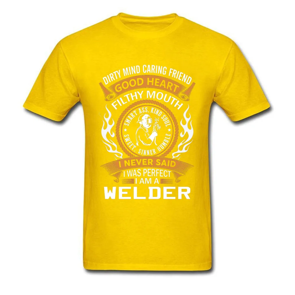 Мужская одежда модная мужская футболка забавная I Am Welder в стиле стимпанк с надписью из тяжелого металла панк мужской девиз
