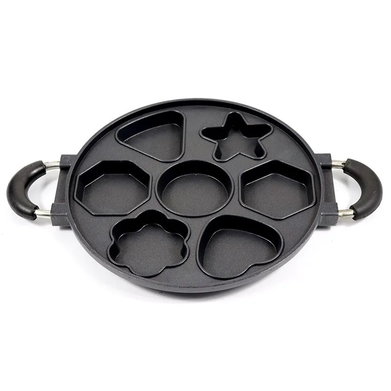 Aluminum die casting non-stick cake mold 12 Hole octopus balls baking tray cake pan Wholesale